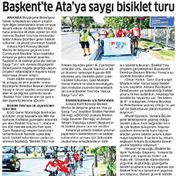 28.08.2020 Ticari Hayat / Başkent’te Ata’ya saygı bisiklet turu