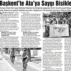 27.08.2020 – Anayurt / Başkent’te Ata’ya saygı bisiklet turu